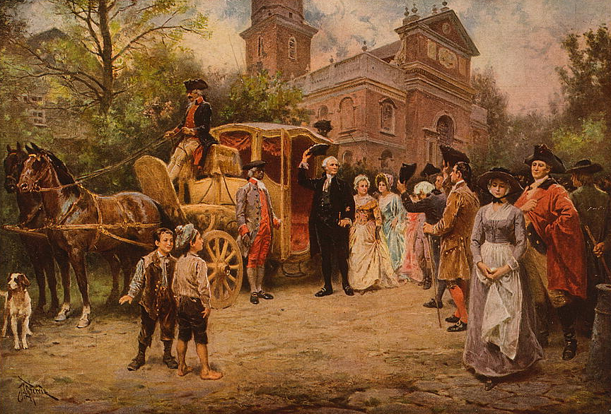 George Washington kept a pew at Christ Church in Alexandria