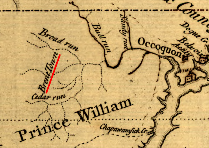 Lord Culpeper managed to sell 30,000 acres to the four speculators investing in Brent Town