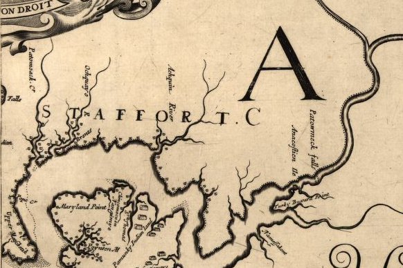 1670 map by Augustine Herrman