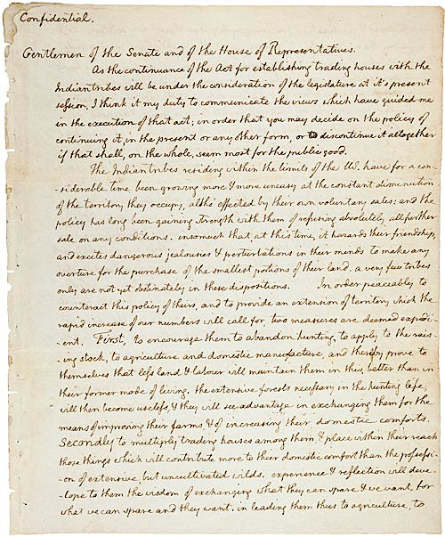 on January 18, 1803, President Jefferson asked Congress secretly to fund an expedition into lands west of the Mississippi River that were claimed by Spain