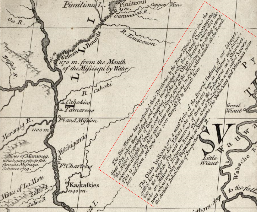 starting in 1755, John Mitchell published maps that were used by the English to assert their claims to lands in North America that were also claimed by the French