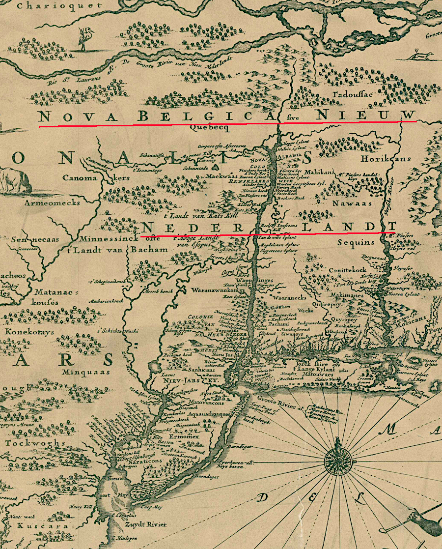 the Dutch settled on the Hudson River and conquered the Swedish colony on the Delaware River in 1655