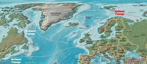 Northwest Passage/Strait of Anian search