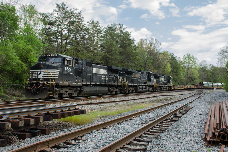 pipe was shipped to Virginia for use in constructing the Atlantic Coast Pipeline