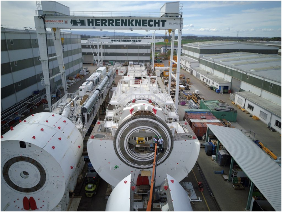 the name Chessie was chosen in 2018, while the tunnel boring machine (TBM) was still under construction in Germany