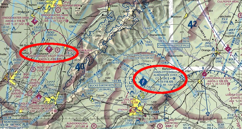 the barrier of the Blue Ridge helps justify the continued Essential Air Service subsidy for Shenandoah Valley Regional Airport (SHD)