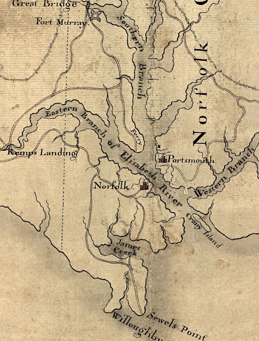 Craney Island soon after the American Revolution