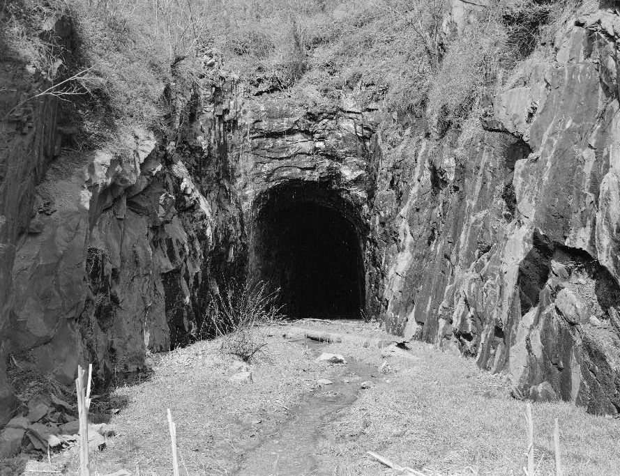the Blue Ridge Tunnel, engineered by Claudius Crozet, was the first tunnel to be completed in Virginia