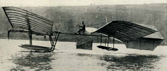 Langley's aerodrome got into the air successfully only after Glenn Curtiss modified the engine and airframe, then added pontoons for taking off from Lake Keuka in 1914