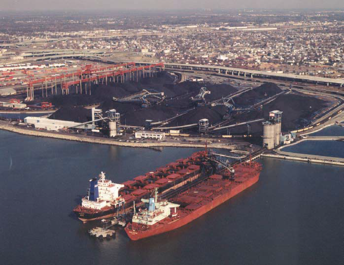 CSX brings coal to Newport News, where Dominion Terminal Associates has a pier to load that coal onto bulk carriers