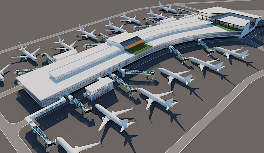 plans were announced in 2022 to create a new 14-gate concourse at Dulles for regional flights, comparable to the recent upgrade at Reagan National to replace Gate 35X