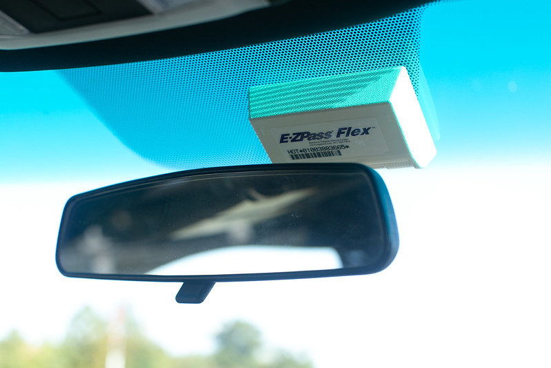 EZ Pass responders automatically deduct tolls without requiring cars to stop at toll booths