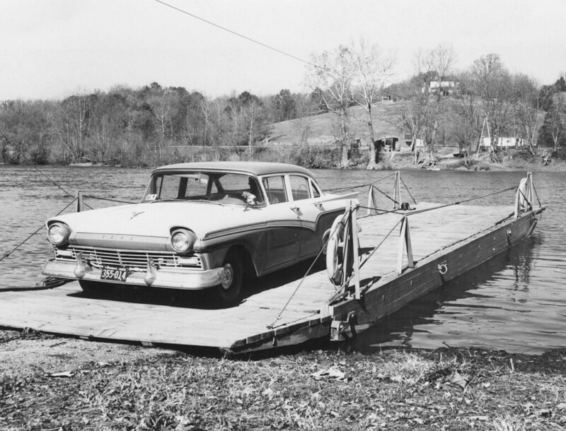 the Hatton Ferry, powered by pushing a pole on the river bottom, ended up as a historic resource rather than a transportation link