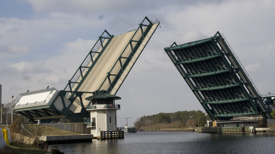 a bridge has crossed the Southern Branch of the Elizabeth River since before the Revolutionary War