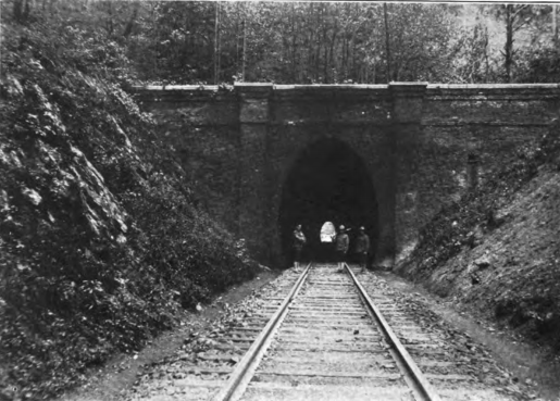 the east portal of the Greenwood Tunnel
