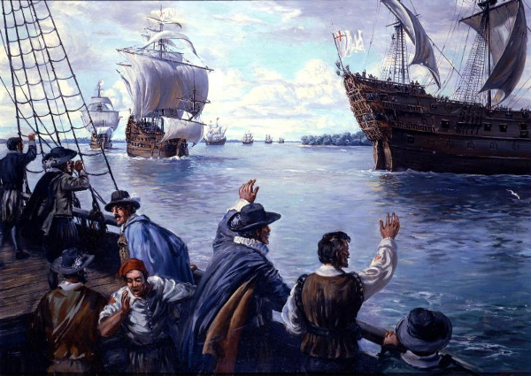 Jamestown was the first port for ocean-going ships in Virginia