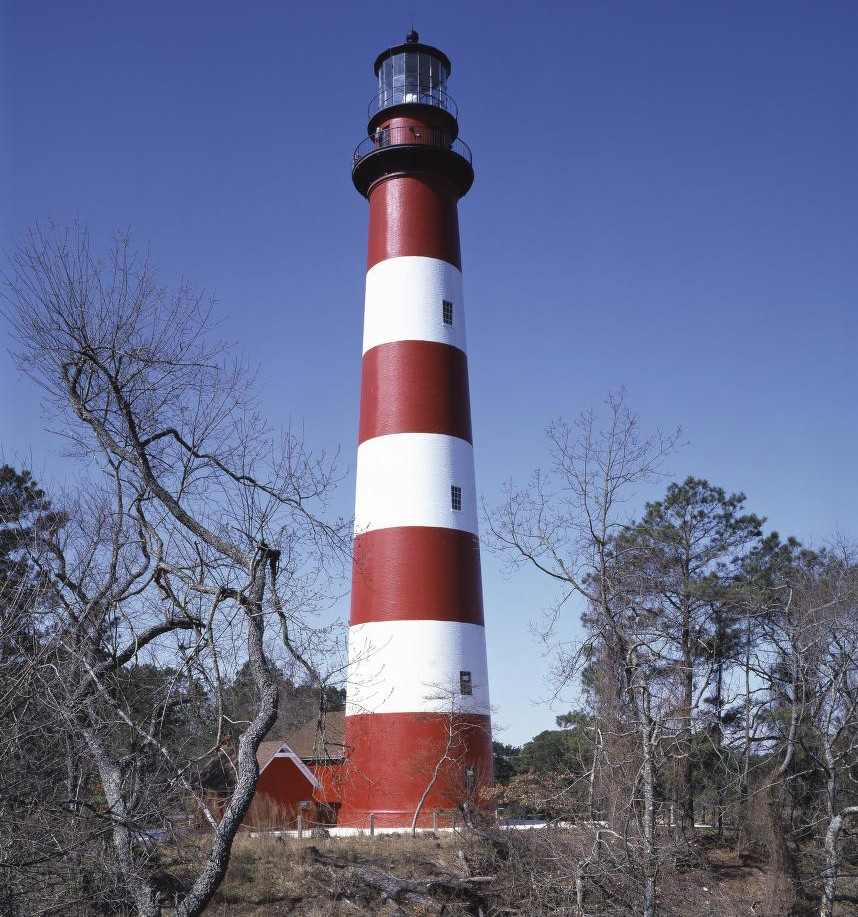 lighthouses are painted in distinctive styles so mariners can recognize  where they are