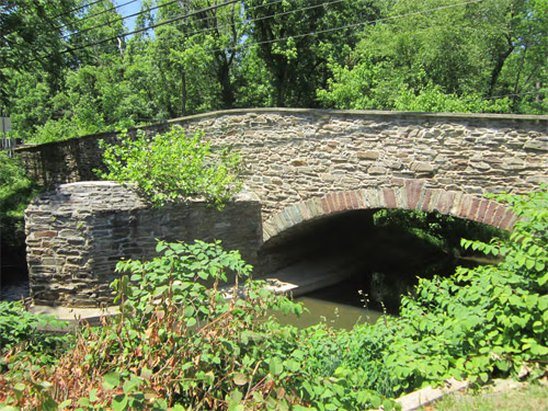 the Little River Turnpike Company collected tolls for crossing the bridge between 1827-1896
