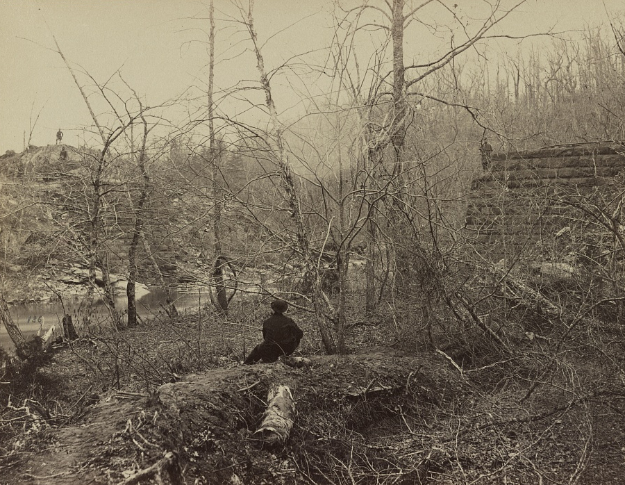 the Orange and Alexandria Railroad bridge over Bull Run was destroyed early in the Civil War