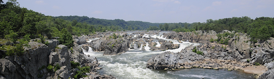 the Patowmack Company required 17 years to build a canal to bypass Matilda Falls (now Great Falls)