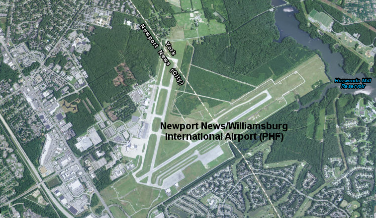 the Newport News/Williamsburg International Airport (PHF) has struggled since 2012 to attract and retain a low-cost carrier to replace AirTran