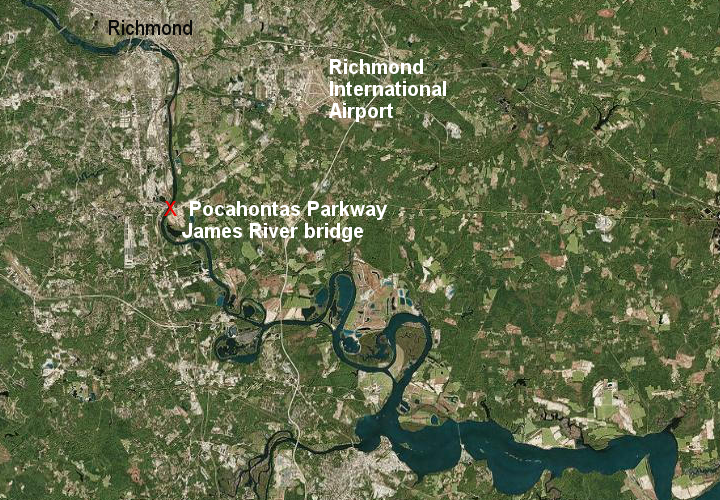 slower-than-expected suburban development in southeastern Henrico County led to the financial failure of the Pocahontas Parkway