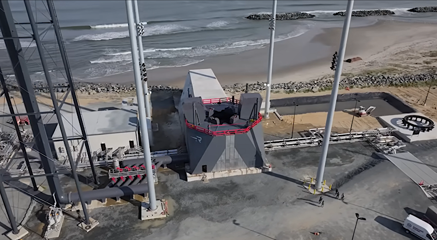 Launch Complex 3 (LC-3) was developed for Rocket Labs' Neutron rocket