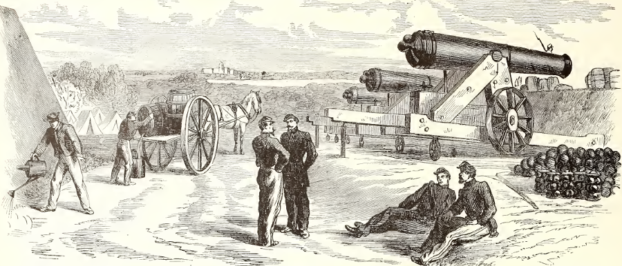 during the Civil War, Union forces built a ring of forts around Alexandria to protect againt Confederate attacks