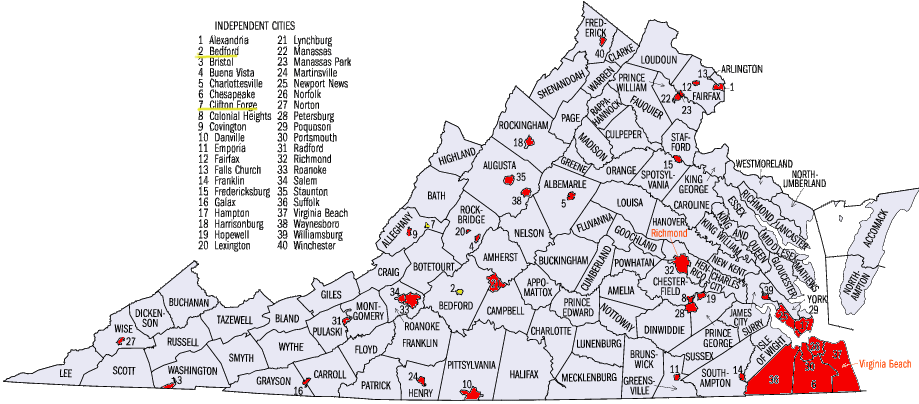 Virginia Cities That Have Disappeared And Why