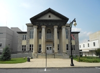 Alleghany County courthouse, in downtown Covington
