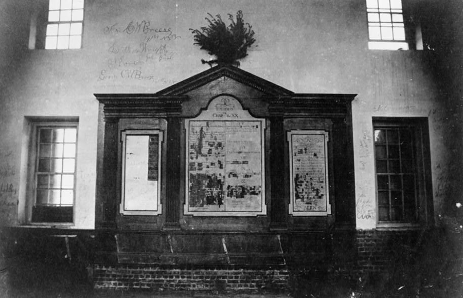Union troops occupied Falls Church during the Civil War