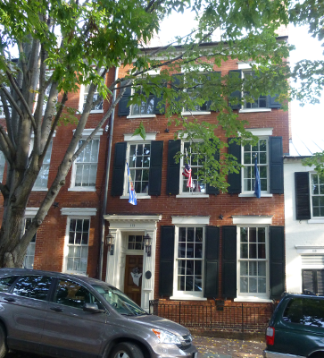 115 Prince Street is located at the former edge of the Potomac River