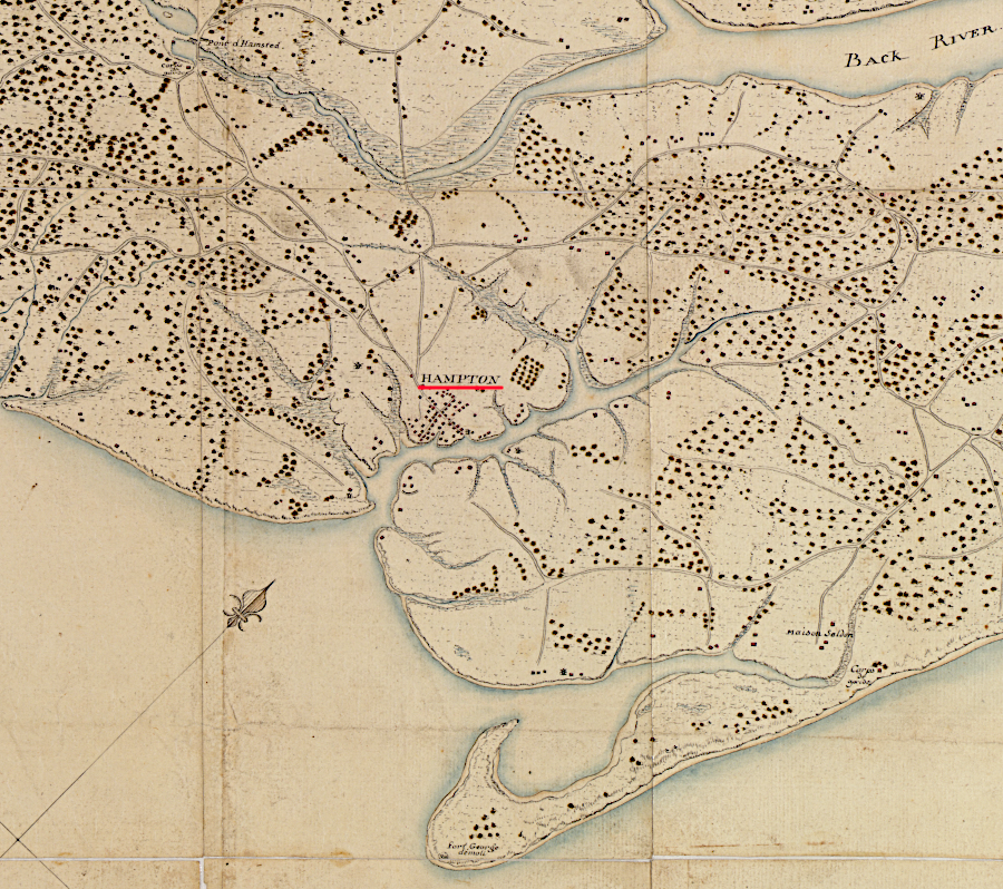 Hampton was the first place in Virginia attacked by the British