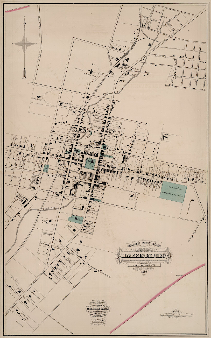 Harrisonburg in 1878