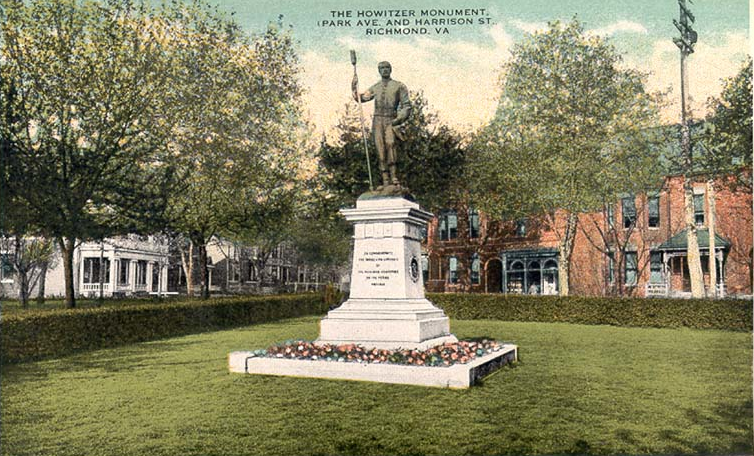 statues to honor Confederate soldiers were erected near Monument Avenue, as well as the statues of the leaders placed in the center of that street