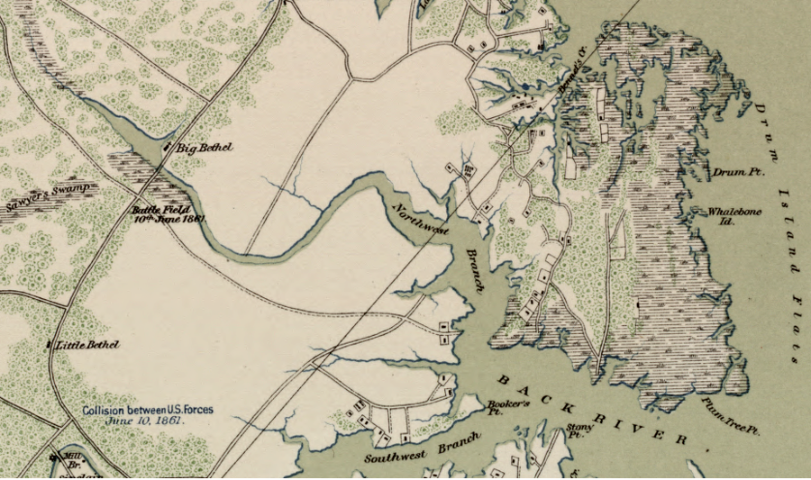Poquoson, at the time of the Civil War