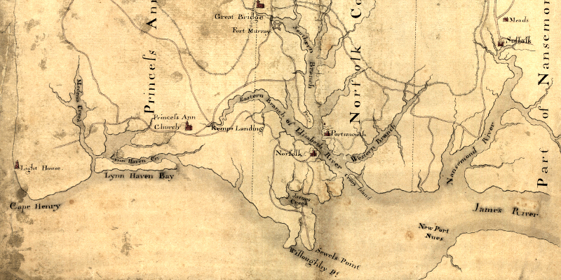 Elizabeth River in Revolutionary War