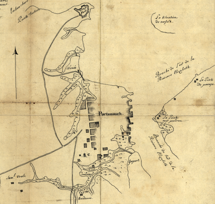 during the American Revolution, the British occupied Portsmouth and considered using it as their deepwater base in 1781, before finally choosing the port at Yorktown