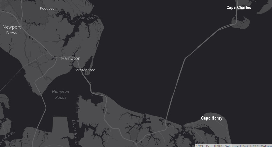 the site of Hampton was closer to England - and would have avoided the delay in sailing/rowing upstream to Jamestown