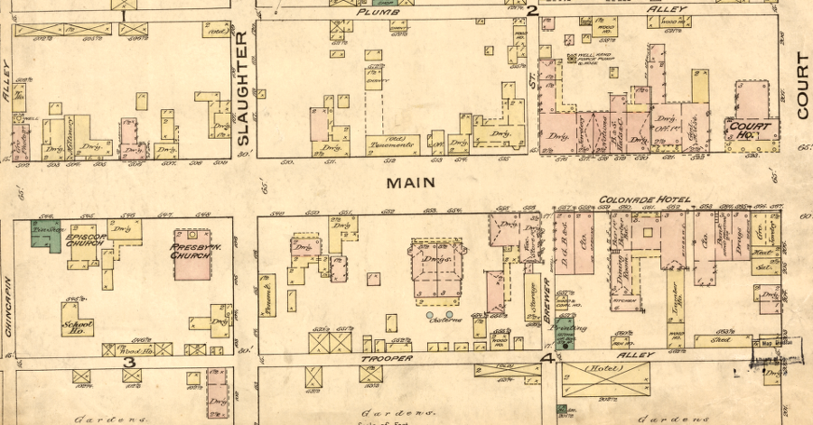 Abingdon in 1885