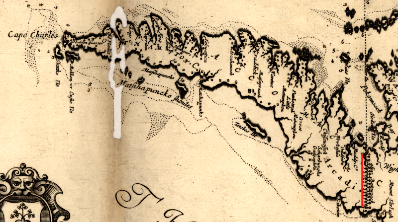 Accomack county, 1670