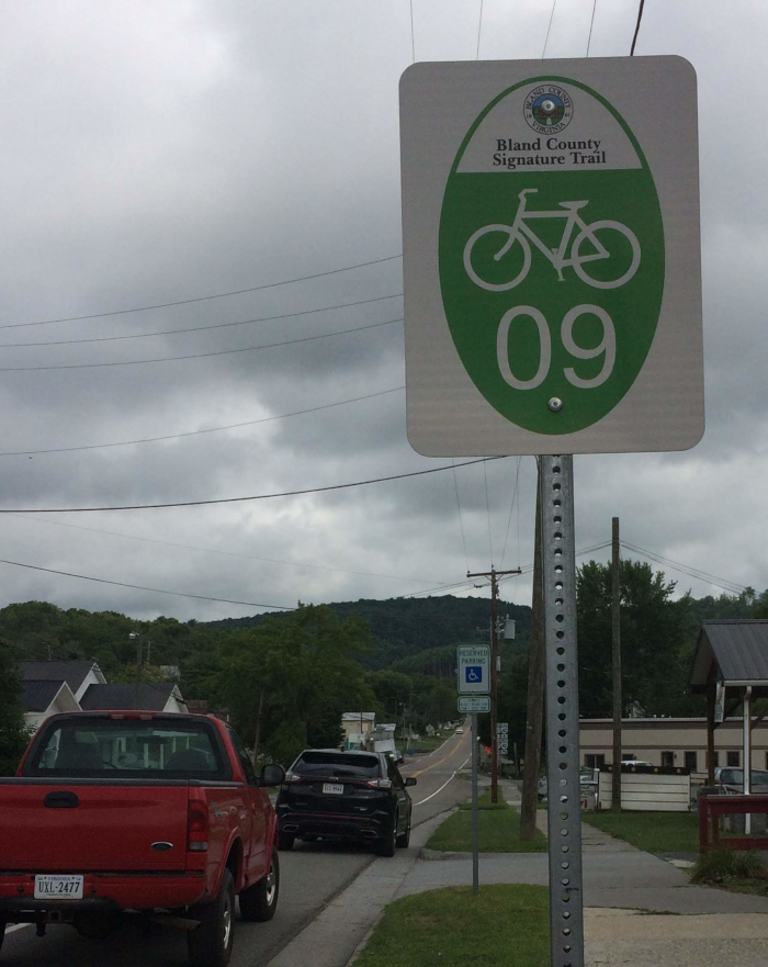 Bland County developed the Federico Morini Signature Road Cycling Trail