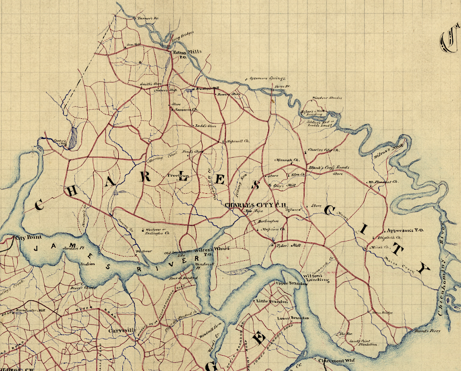 Charles City County in 1867