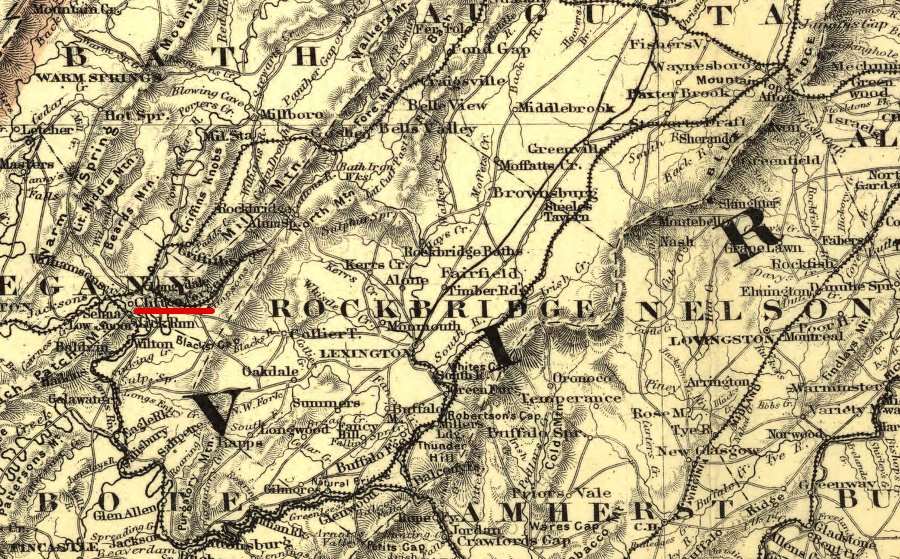 the Chesapeake and Ohio Railroad ultimately had built its second line to Clifton Forge in 1883