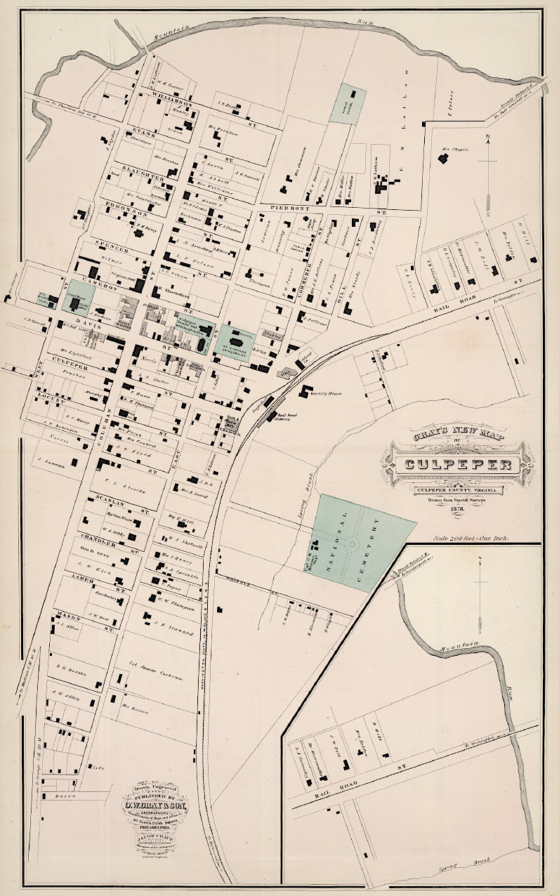 Culpeper in 1878