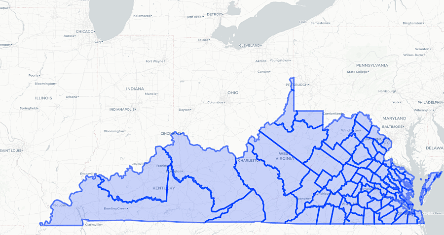 Illinois County was abolished in 1784, and the US Congress gained control over the Northwest Territory