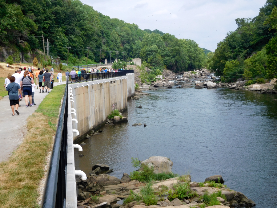 Fairfax Water built River Mill Park on top of its decommissioned water storage tanks