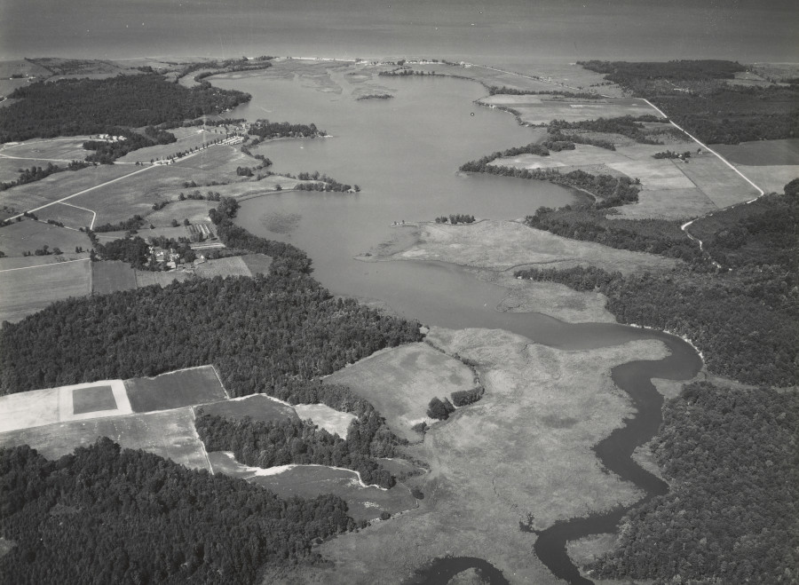 Popes Creek in the 1940's