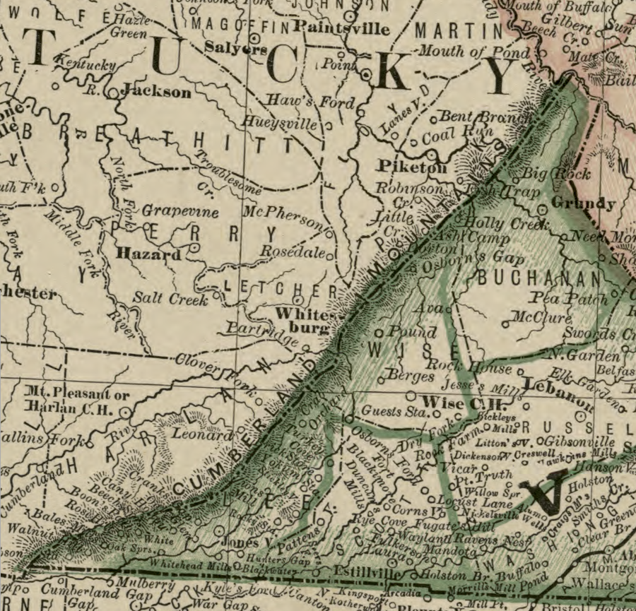 in 1879, there was no Dickenson County in Virginia