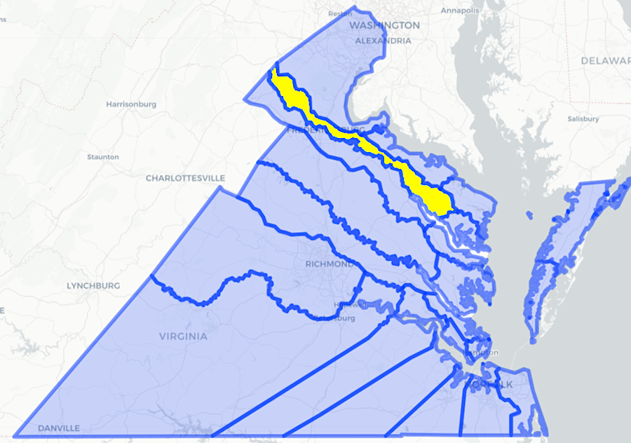 Richmond County between 1692-1721